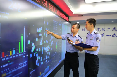 “指挥调度一张图”,提高见警率、见灯率、管事率